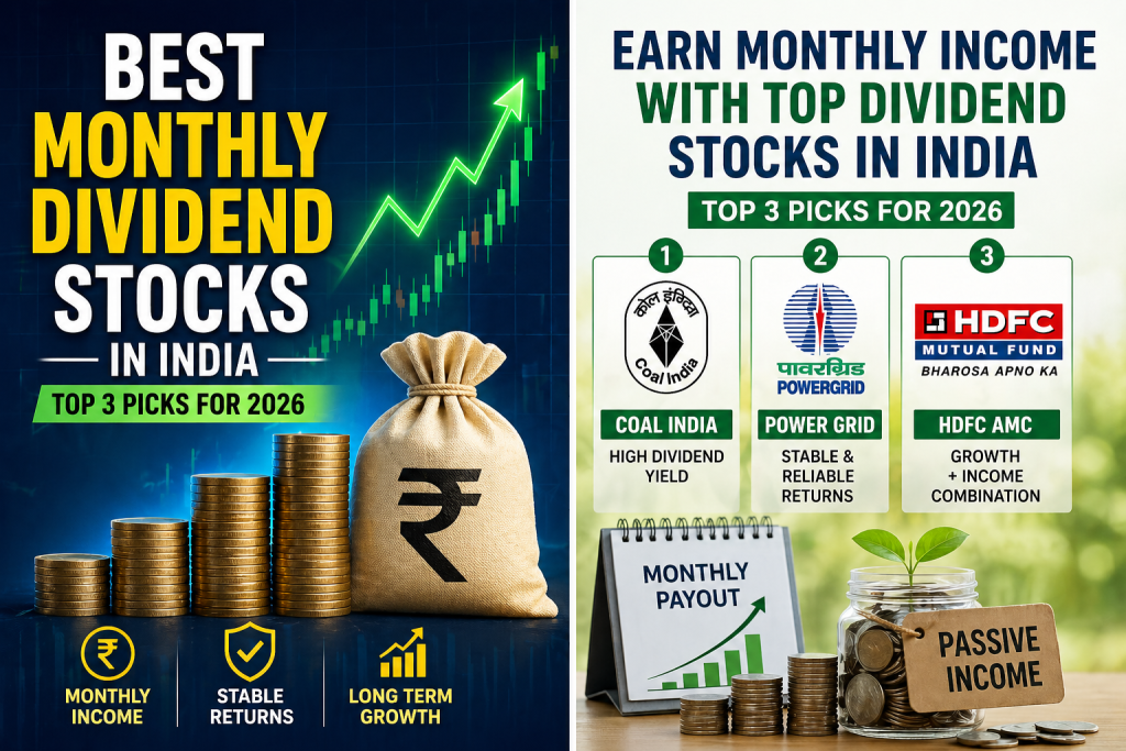 Best Monthly Dividend Stocks in India