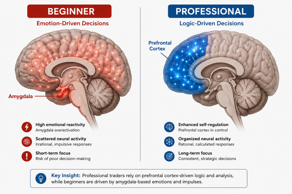 beginner vs pro trader mindset